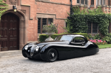 The absurdly stunning Justin’s 1953 Jaguar XK120 'Le Mans' V12 Coupe [1796 × 1076]