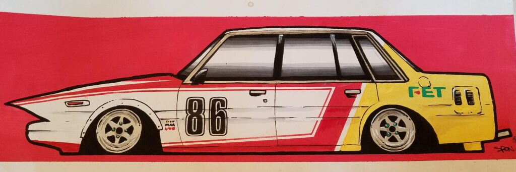 Mazda 929 second angle but i started this first [oc]