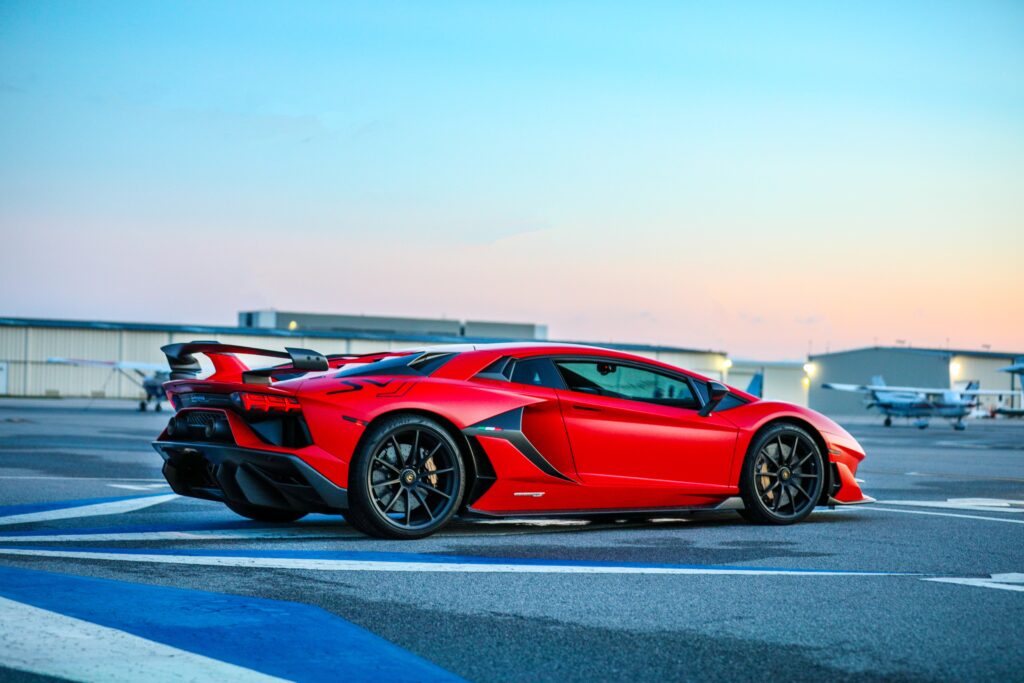 Lamborghini SVJ at the airport! [6720x4480]