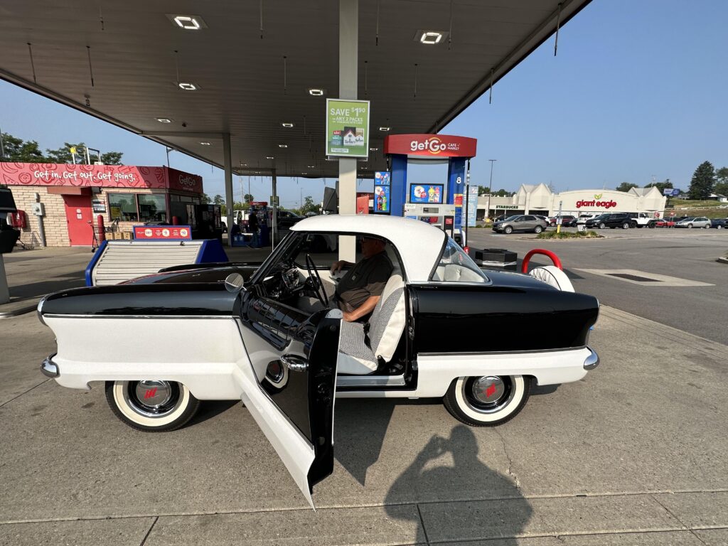 Baby’s first fuel up