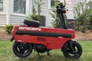 A 1981 Honda Motocompo