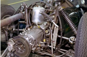 Jo Bonnier´s B.R.M. P48 and its rear brake disc