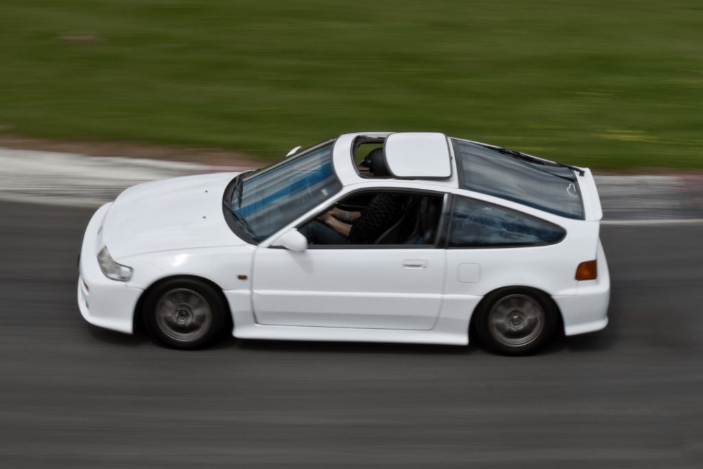 My CRX ED9 - 89' D16A8 on the track