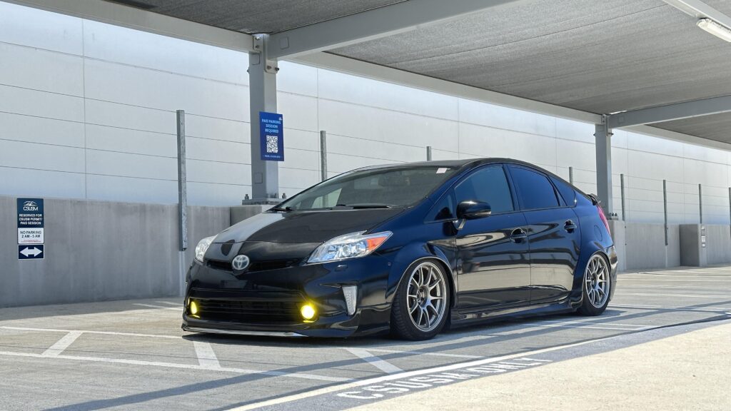 Stanced Prius