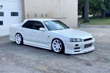 My R34 sedan that just landed in America (4032x3024)