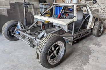 The second part I ever made for the Mosquito is the bulkhead panel and 2 years it still fits. also an embarrassing gif of a 6'6 man getting in a car smaller than a Honda Beat.