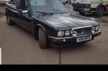 Found this for sale on FB marketplace and I'm very interested. Owner says its a 1992 Jaguar XJ40 Hearse; converted into a pickup.