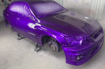 Finally dipped in candy, time to put her back together