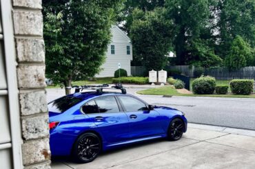 Blue on black with my M340i xDrive