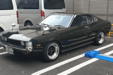 Old School Celica in Minato City Tokyo