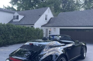 My 1989 Porsche 911 Speedster.