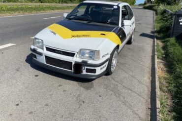 A heavily modified MK2 Vauxhall Astra GTE