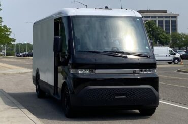 GM Brightdrop delivery van test vehicle