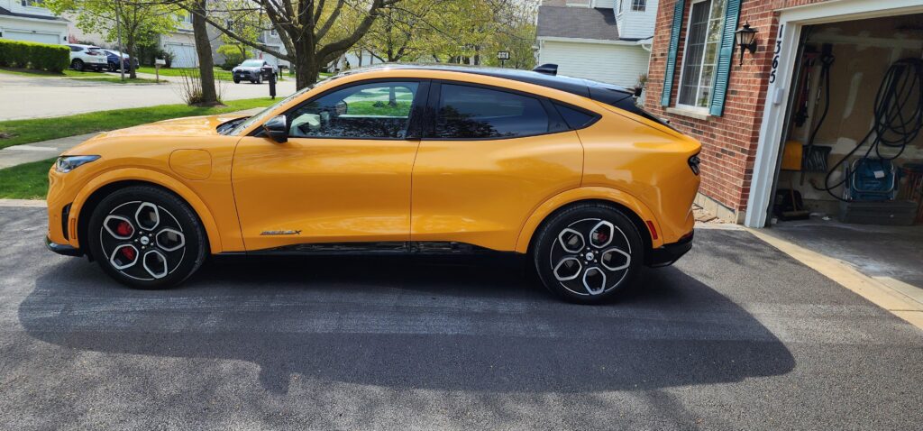 My wife's new mustang mach-e GT