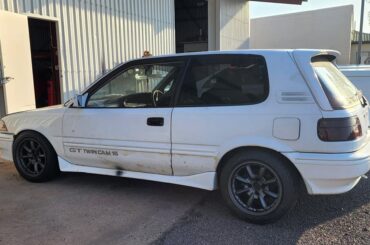 My 1988 AE92 FX-GT. Not one you'll think of when talking about JDM cars, but they were never available in Australia. 11 years on and it's still a work in progress!