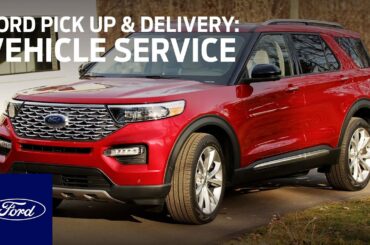 Ford Pickup & Delivery | Vehicle Service Without the Commute | Ford