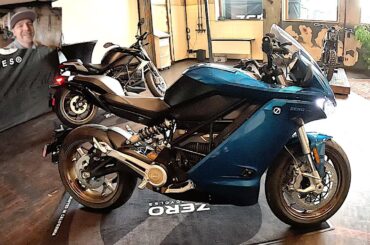 Zero SR S full electric street sport touring bike motorcycle SRS all new model walkaround K....