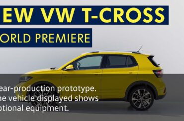 New Volkswagen T-Cross: World Premiere
