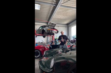 Polishing up a classic Porsche  #shorts