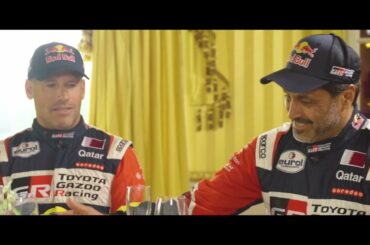 Toyota GR DKR Hilux jumps for joy at Goodwood