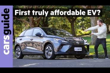 2024 MG4 electric car review: Excite 51 | BYD Dolphin rival is Australia's cheapest new EV - almost