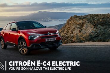 Citroën ë-C4 electric – You’re gonna love the electric life