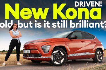 FIRST DRIVE: 2024 Hyundai Kona Electric. Bold is it still brilliant? | Electrifying