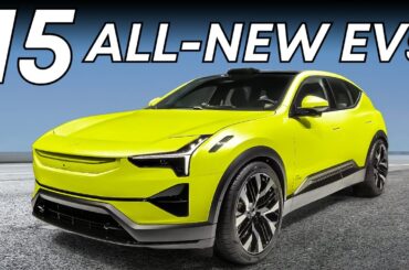 15 Best New Electric Cars 2023 - 2024