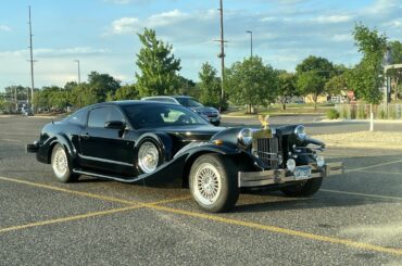 I actually saw one in person! Ford Mustang rear end (~2011ish) fused with a Zimmer Golden Spirit.