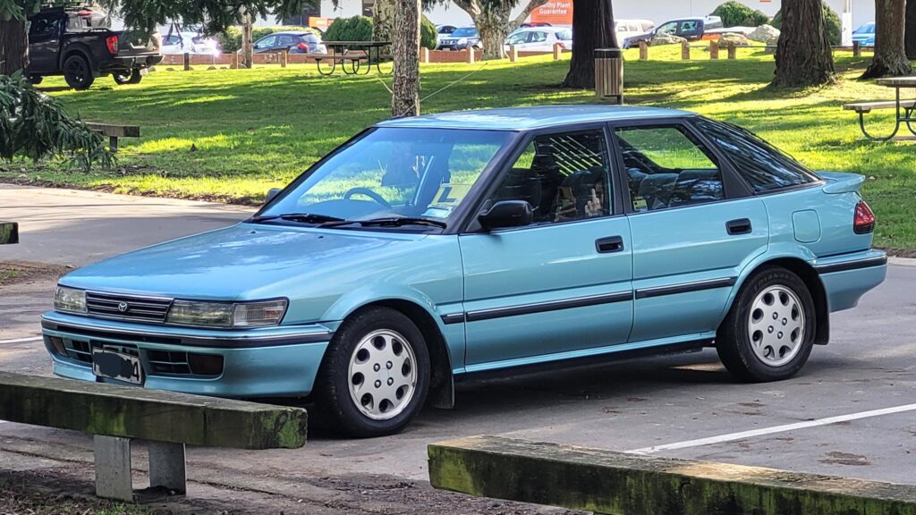 My 1991 Toyota Corolla GLX Liftback