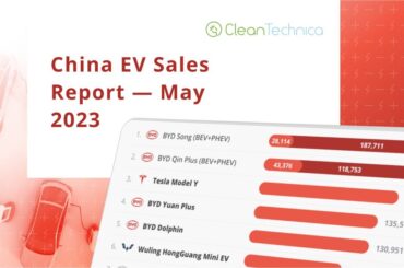 35% Plugin Vehicle Market Share In China! (China EV Sales Report)