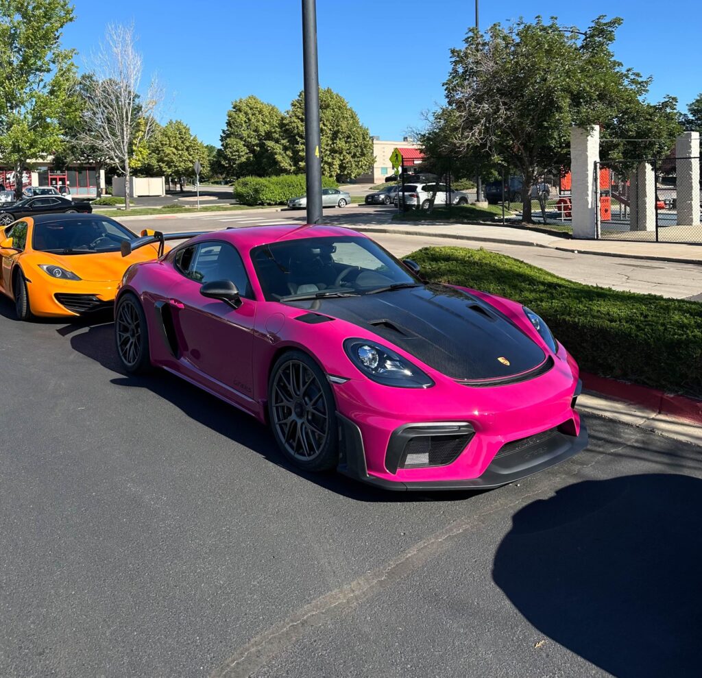 Porsche GT4 RS in Paint To Sample Rubystar [2935x2835]