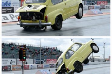 Fiat 600 drag car, the official car of?