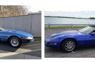 I believe the c4 corvette was inspired by the Ferrari Daytona