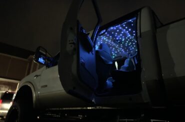 Installed my first star light headliner