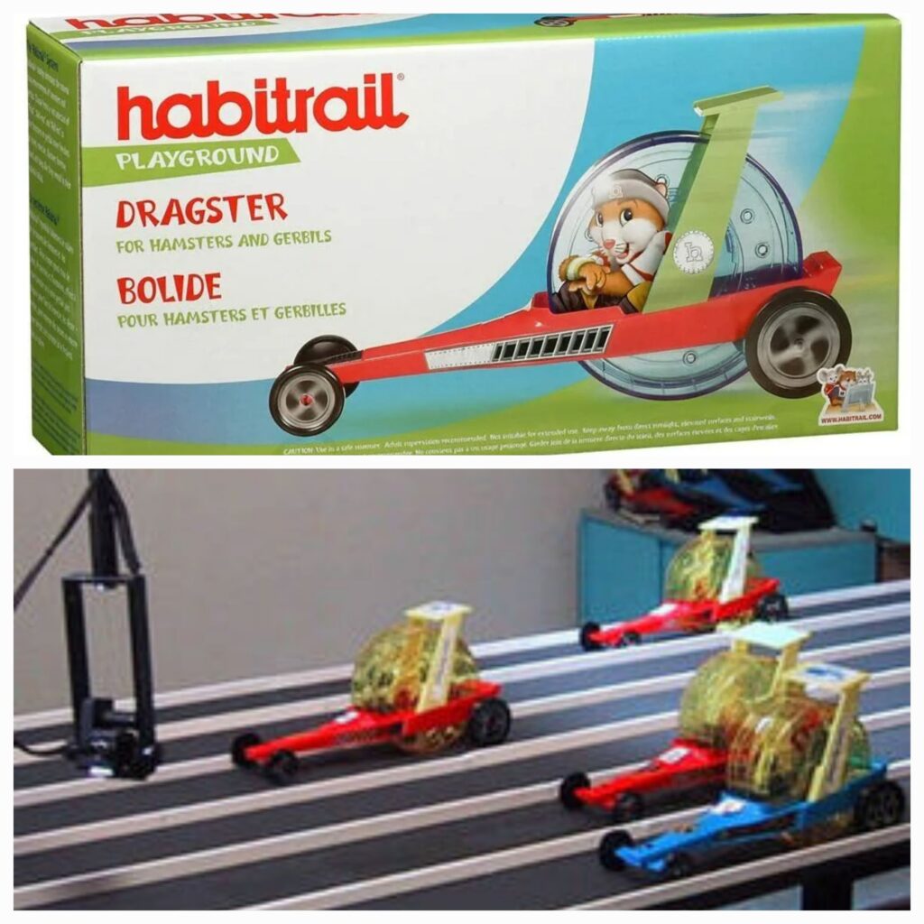 Hamster dragster, the official car of?