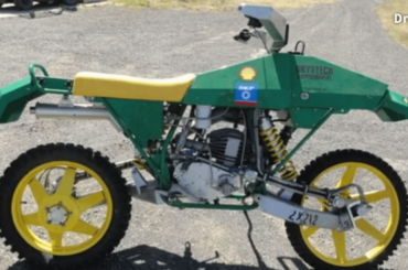 Drysdale 2x2x2; a 2-wheel-drive, 2-wheel-steering, hydraulically powered motorcycle