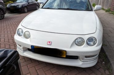 Found this cool integra type R when delivering packages