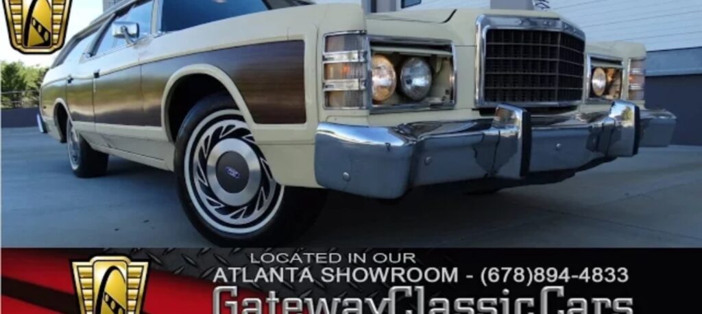 1978 Ford Country Squire on 90s Ford rims, official car of?