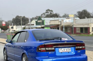 A decade of dreams finally become reality, I now own a 2003 Subaru Legacy S401 STI #243/286 ever produced. I’m in love with this thing!