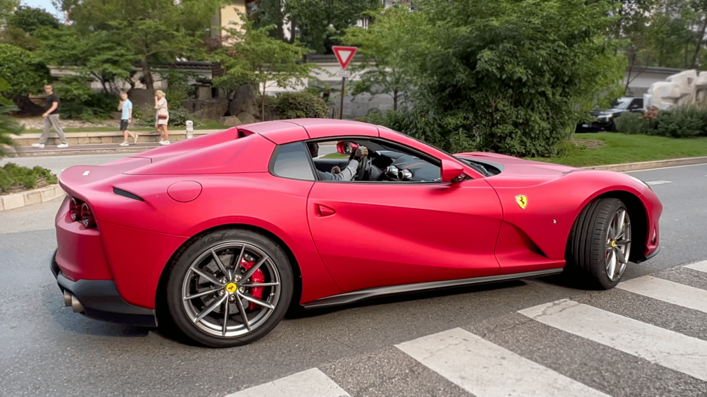 A lovely Ferrari 812 GTS in Monaco (2963 × 1667)