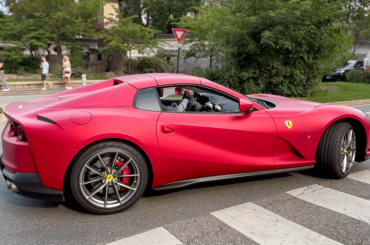 A lovely Ferrari 812 GTS in Monaco (2963 × 1667)