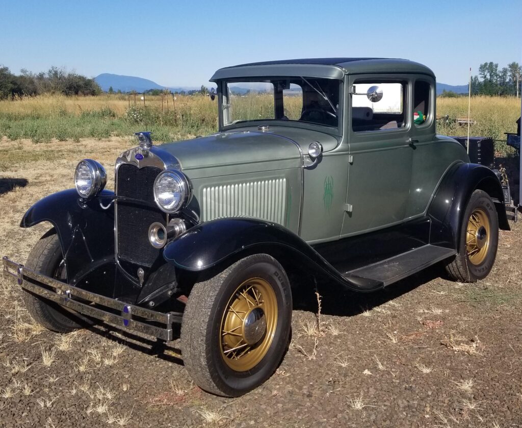 My 1930 Ford Model A coupe, Grandfathers first car.