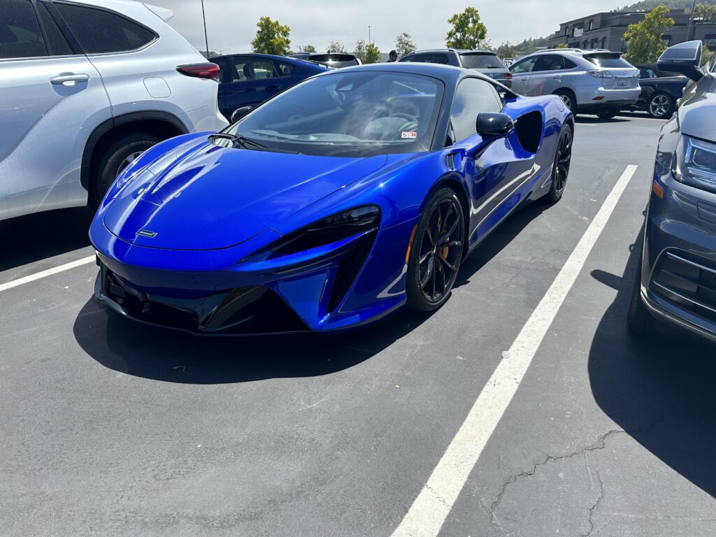New [McLaren Artura] at the mall