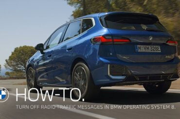 How-To Turn Off Radio Traffic Messages in BMW Operating System 8.