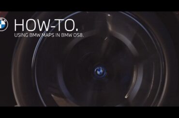 How to Use BMW Maps in BMW OS8 | BMW Genius How-to | BMW USA