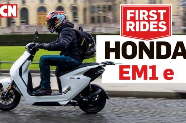 We ride Honda's first electric motorcycle for Europe: The EM1 e scooter | MCN Review