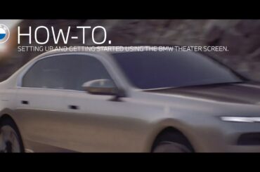 How to Set the BMW Theater Screen | BMW Genius How-to