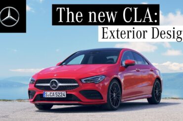 The new CLA (2019): Iconic Exterior Design