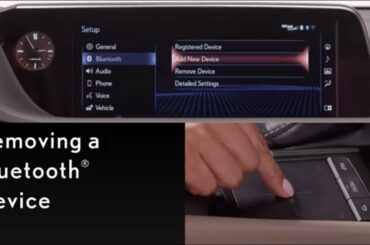 How-To Remove a Bluetooth® Device | Lexus